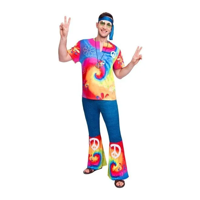 1960's Free Spirit Men's Costume