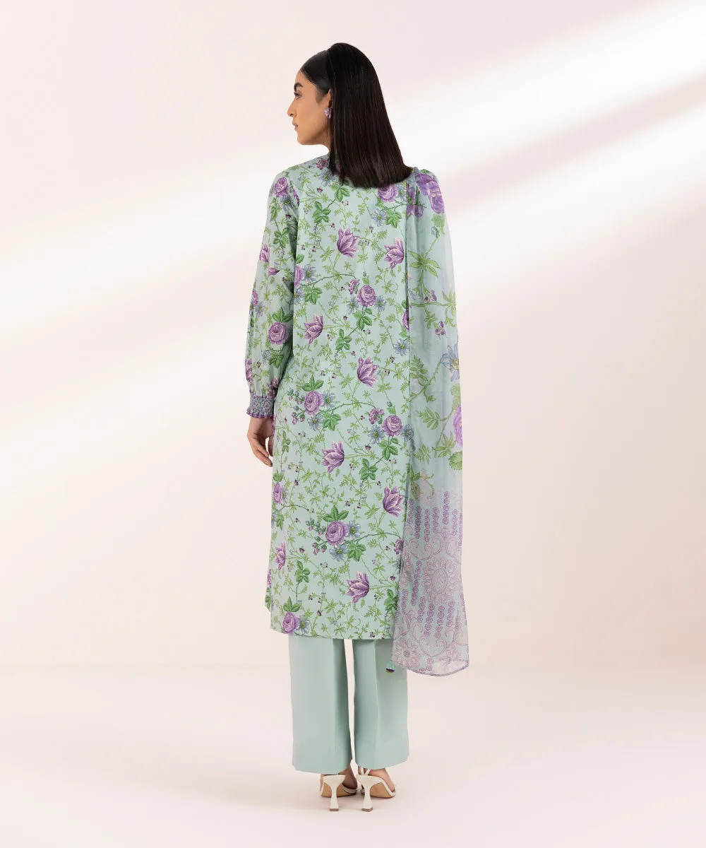 3 Piece - Printed Lawn Suit-0U3Pdy24V443