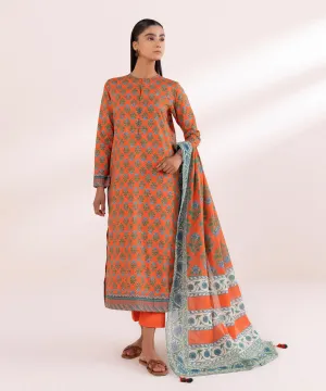 3 Piece - Printed Lawn Suit-0U3Pdy24V446