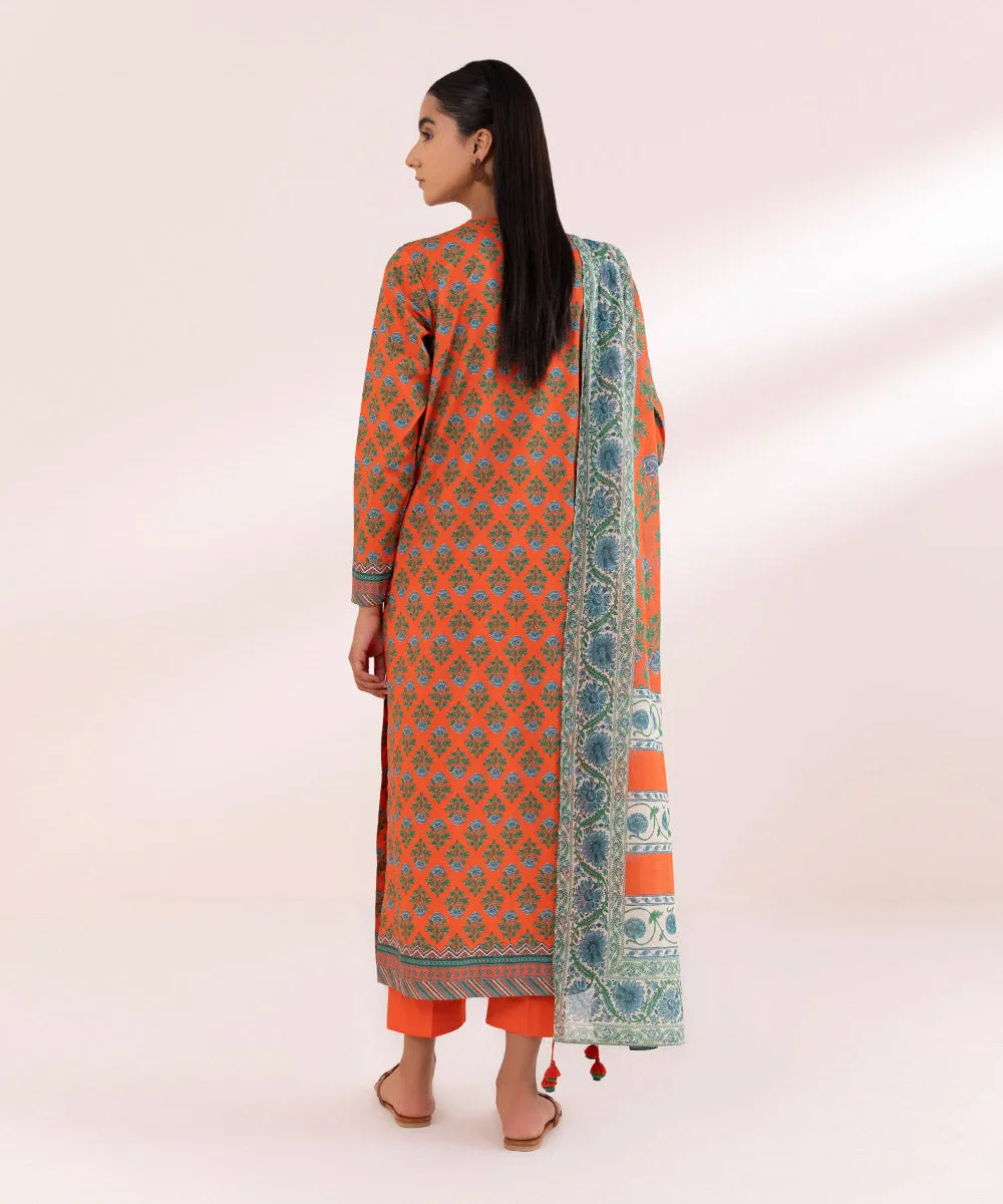 3 Piece - Printed Lawn Suit-0U3Pdy24V446