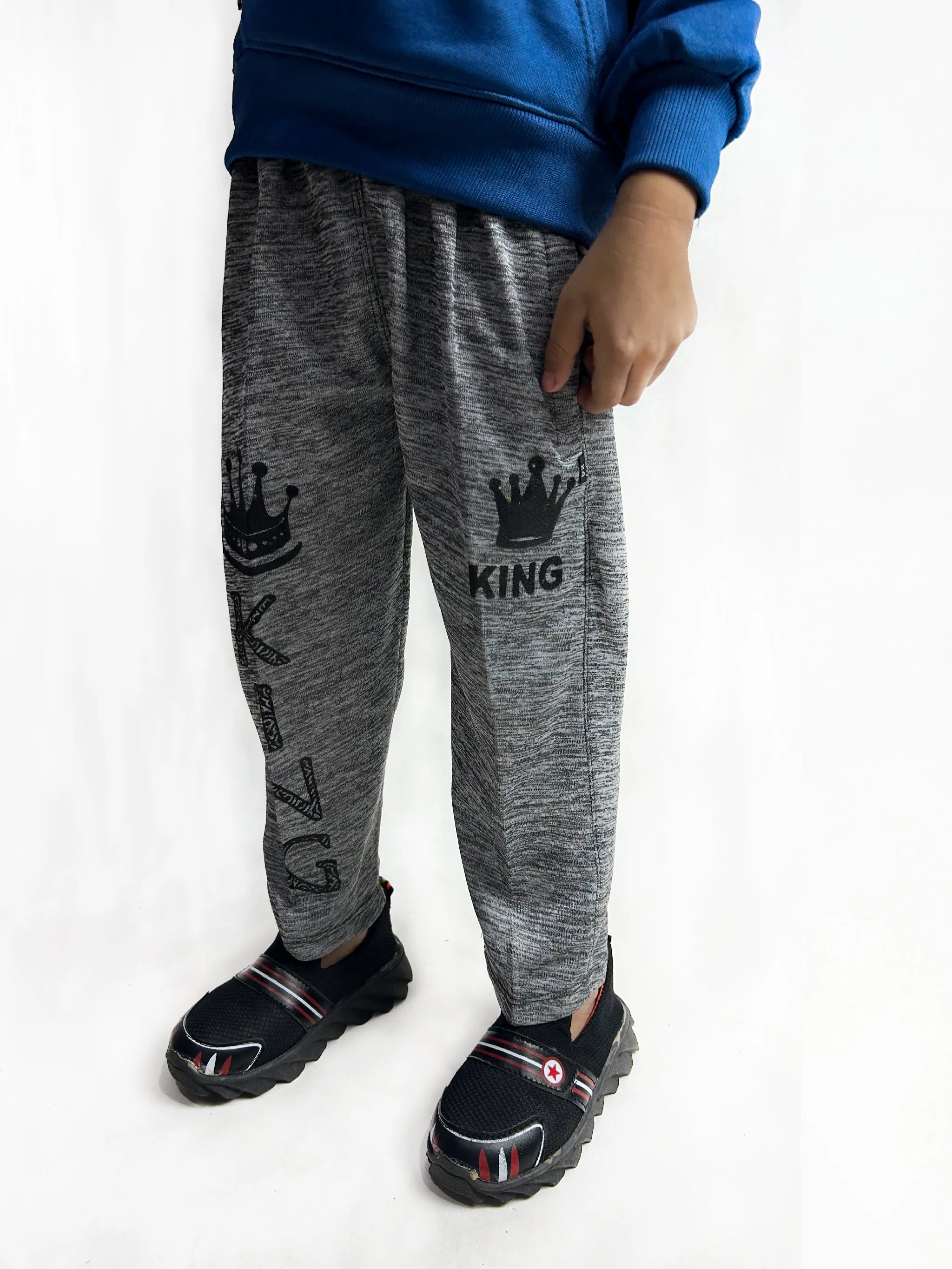 5Yrs - 11Yrs Light Grey King Trouser For Boys AH BT29