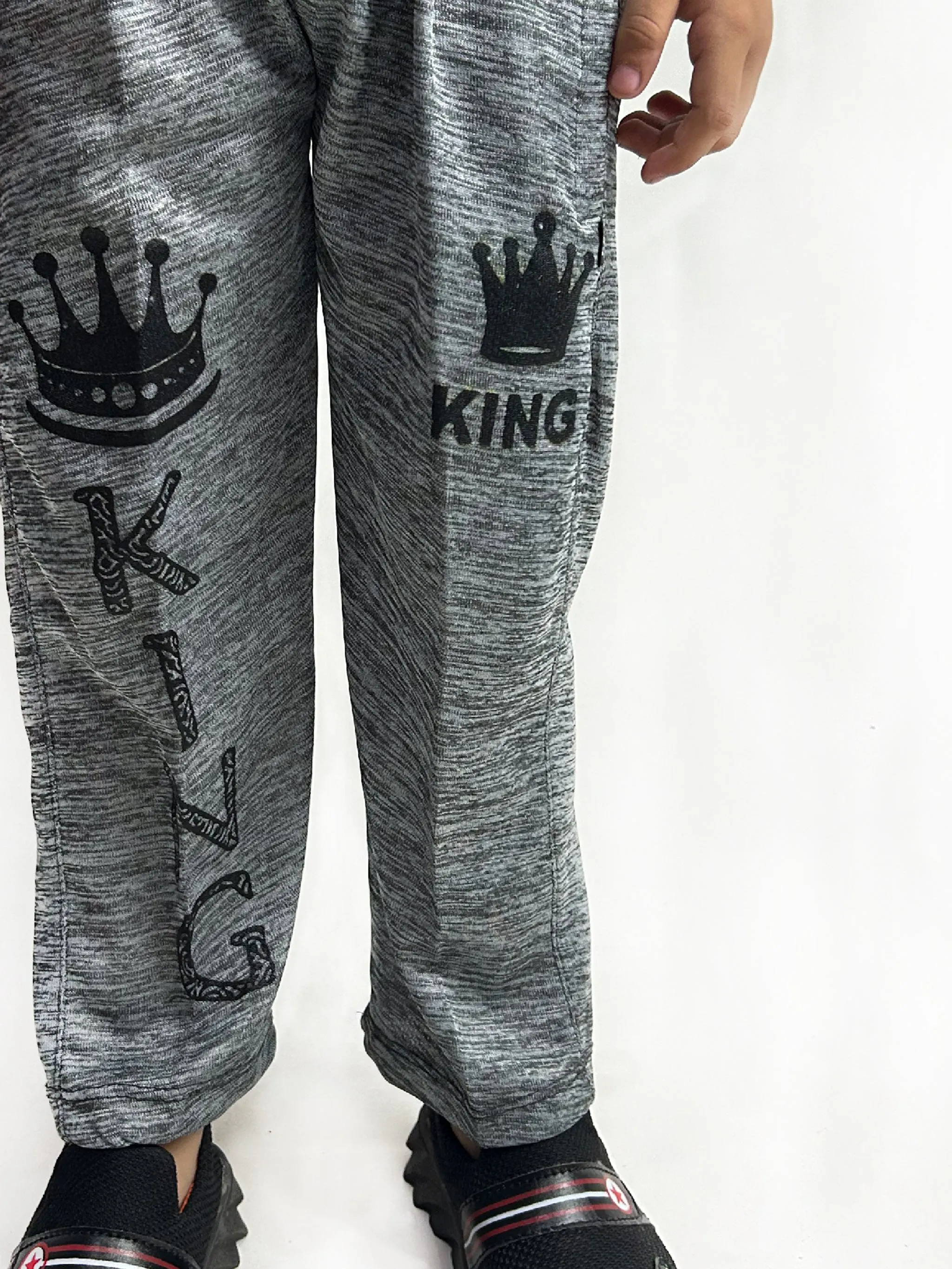 5Yrs - 11Yrs Light Grey King Trouser For Boys AH BT29