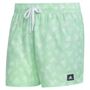 adidas - Men's Logo Print CLX Swim Shorts (HT4344)