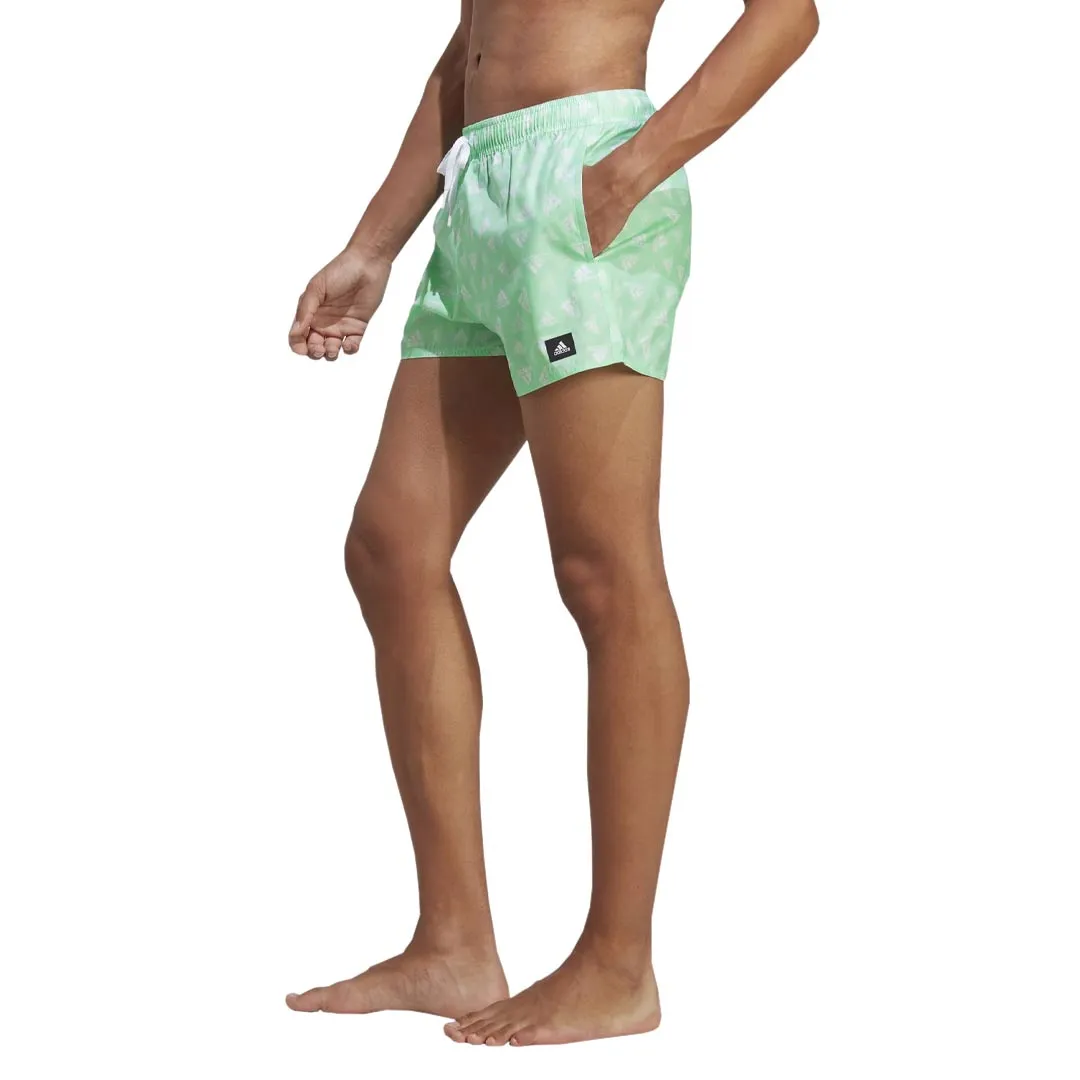 adidas - Men's Logo Print CLX Swim Shorts (HT4344)