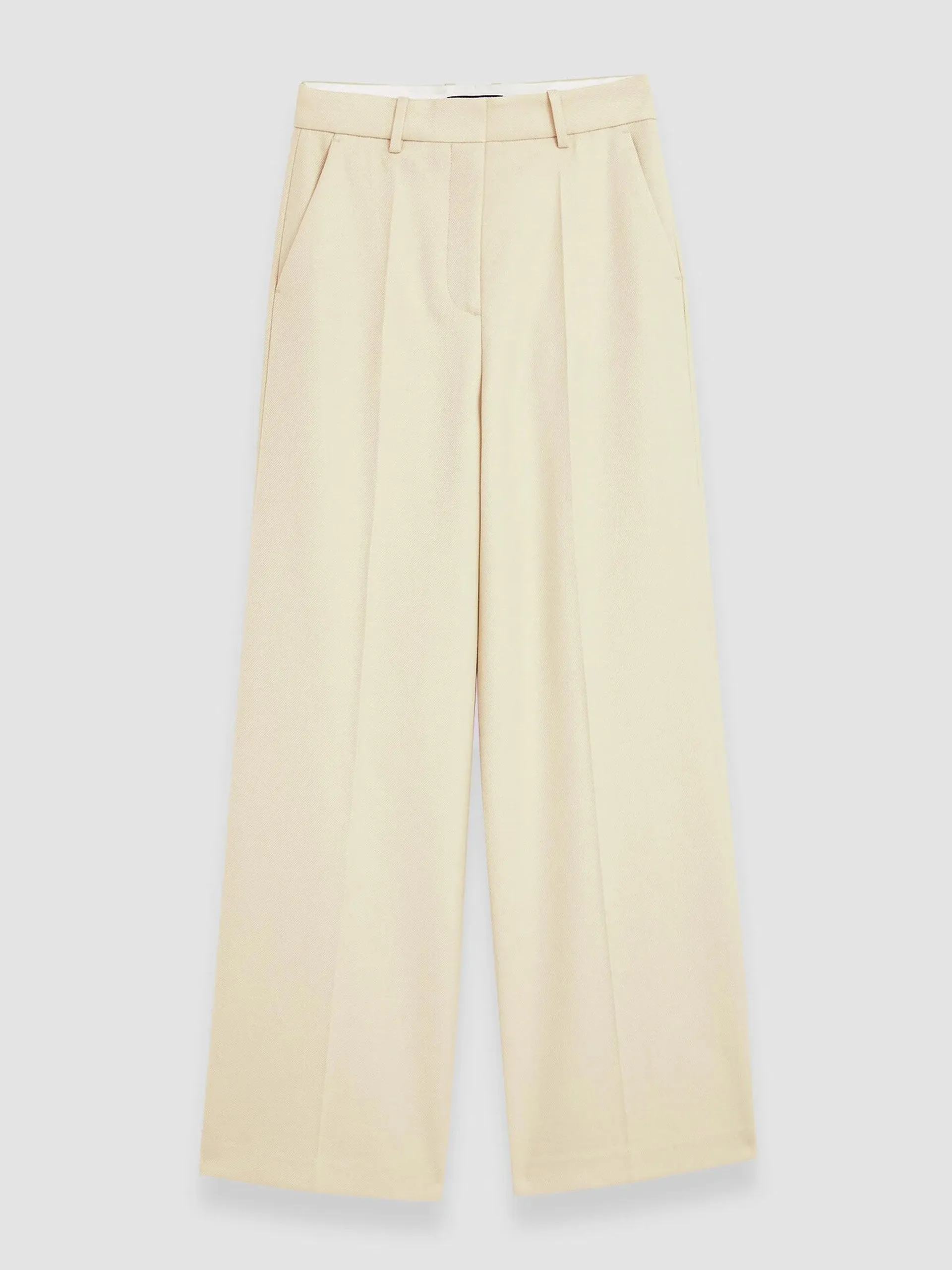 Alana wool trousers in Pale Olive