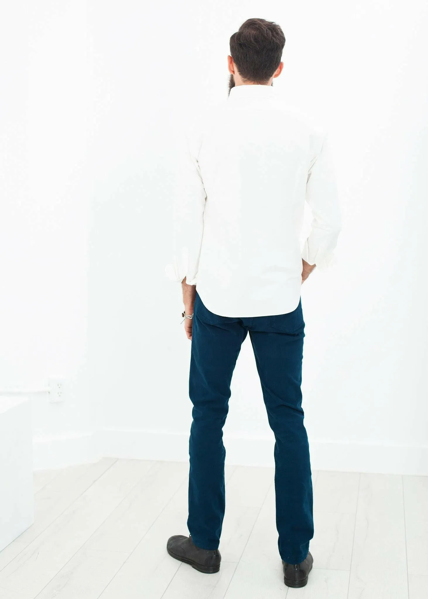 Alex Twill Pant in Mariner