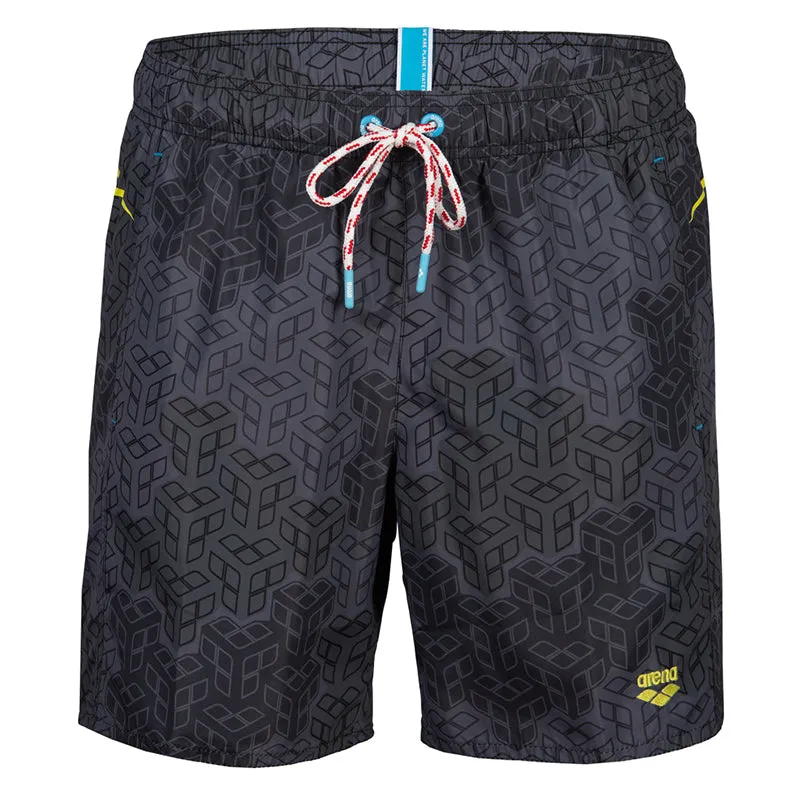 Arena - Pro_File Camo Kikko Beach Boxer Allover - Black/Multi