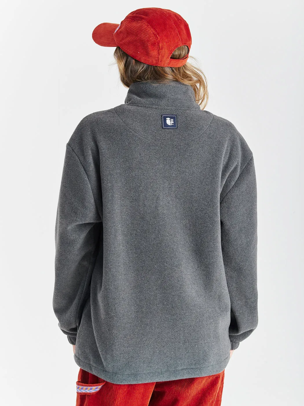 Aubin 1/4 Zip Fleece Grey