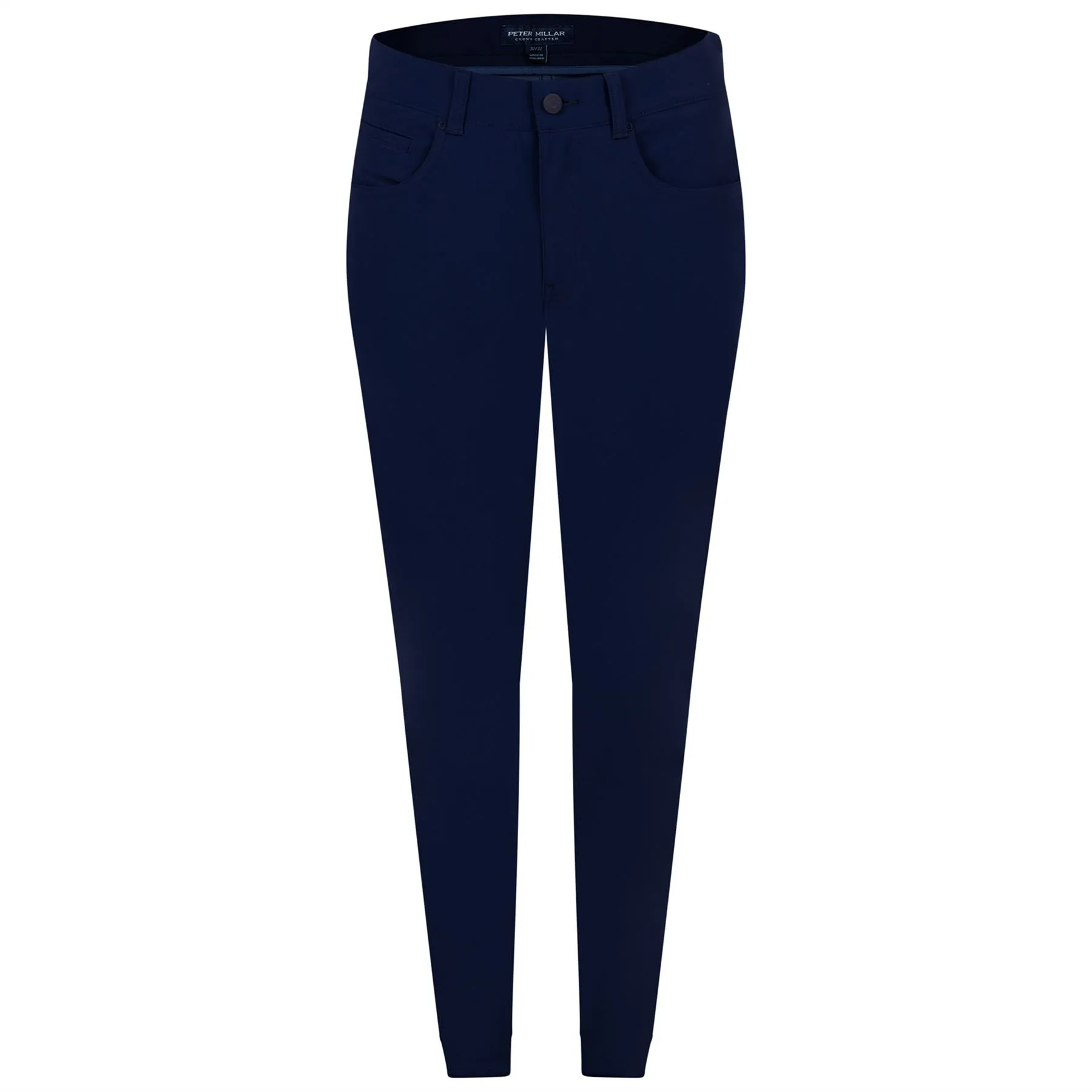 Bingham Performance Tailored Fit Five-Pocket Trousers Navy - AW23