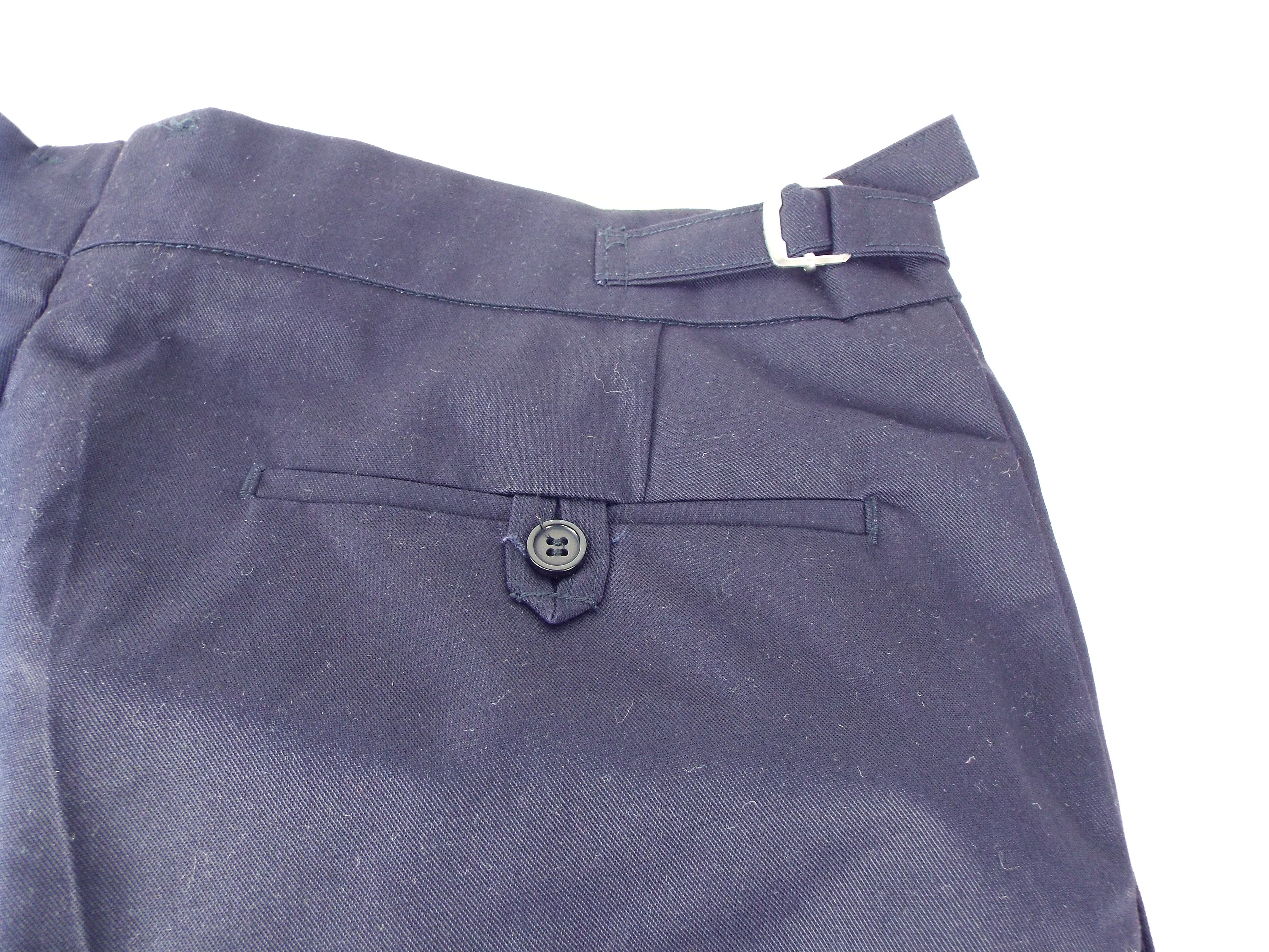 British Royal Navy Blue Shorts – Staple and hook Fly – Grade 1