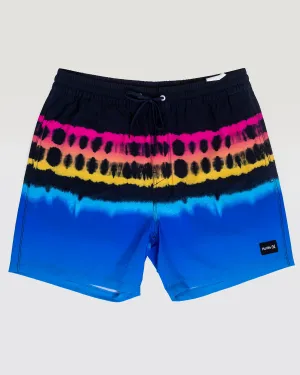 Cannonball Volley Shorts in Obsidian