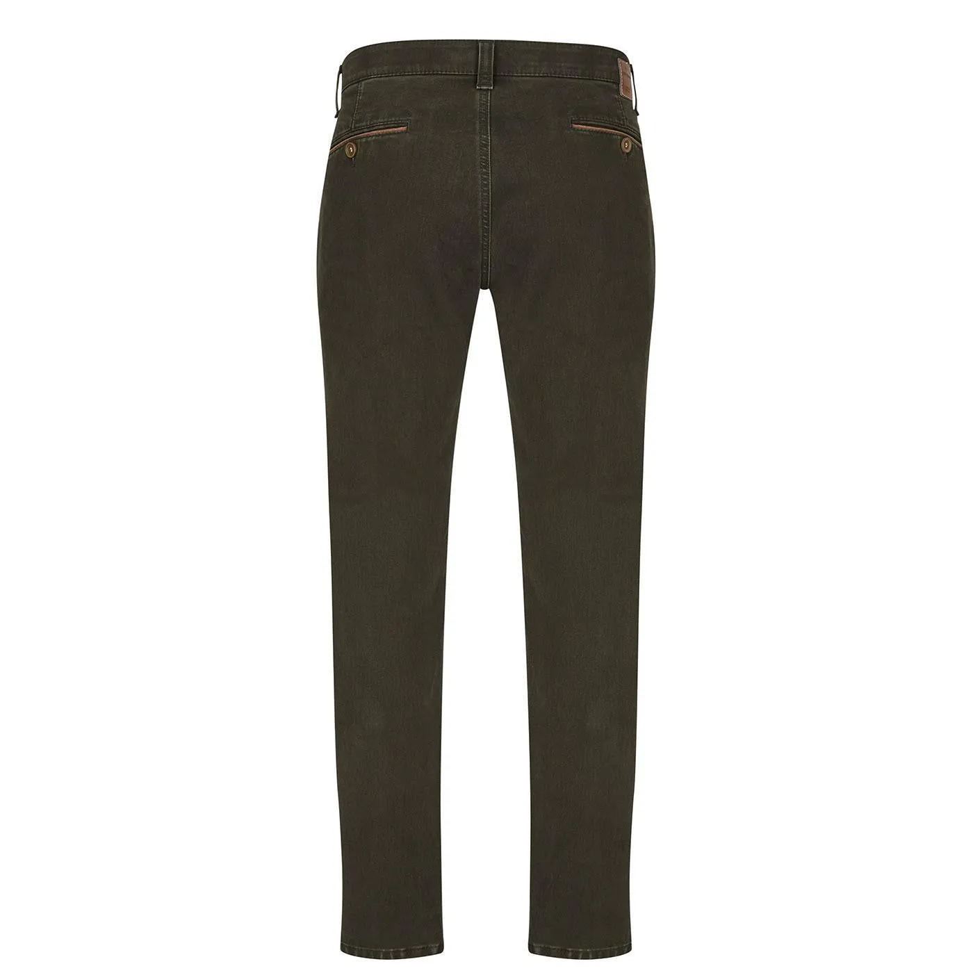 Club Of Comfort Garvey Cotton Trousers 7218 Dg K