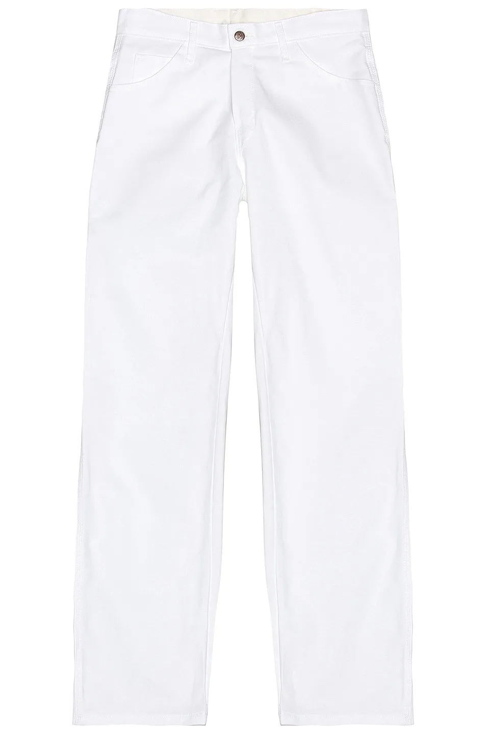 Dickies Standard Utility Painter Straight Leg Pants, White