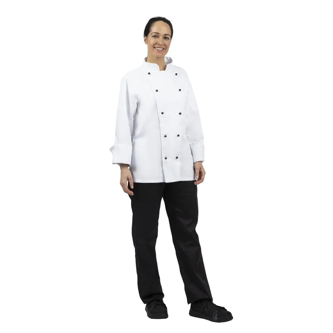 DL710 Whites Chicago Unisex Chefs Jacket Long Sleeve