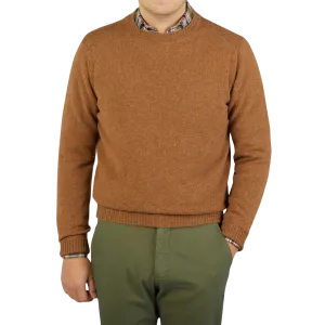 Driftwood Crew Neck Lambswool Sweater