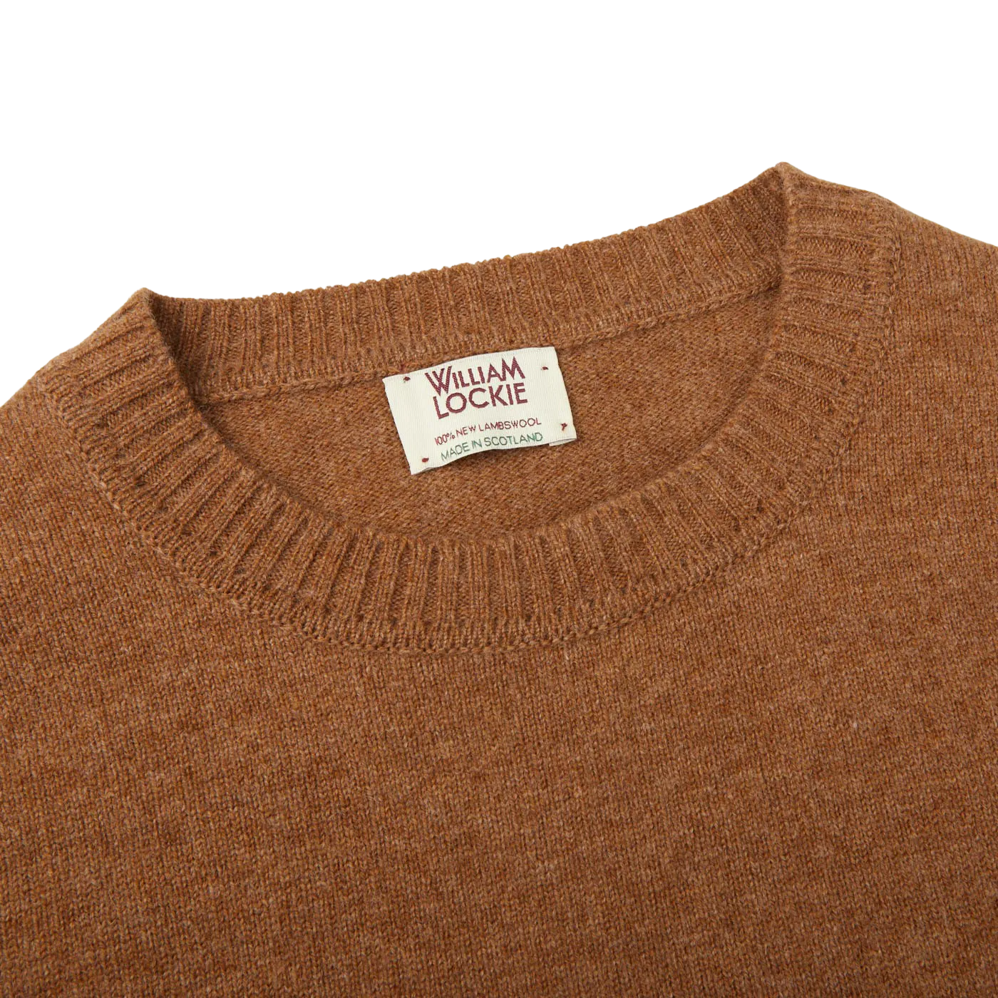 Driftwood Crew Neck Lambswool Sweater