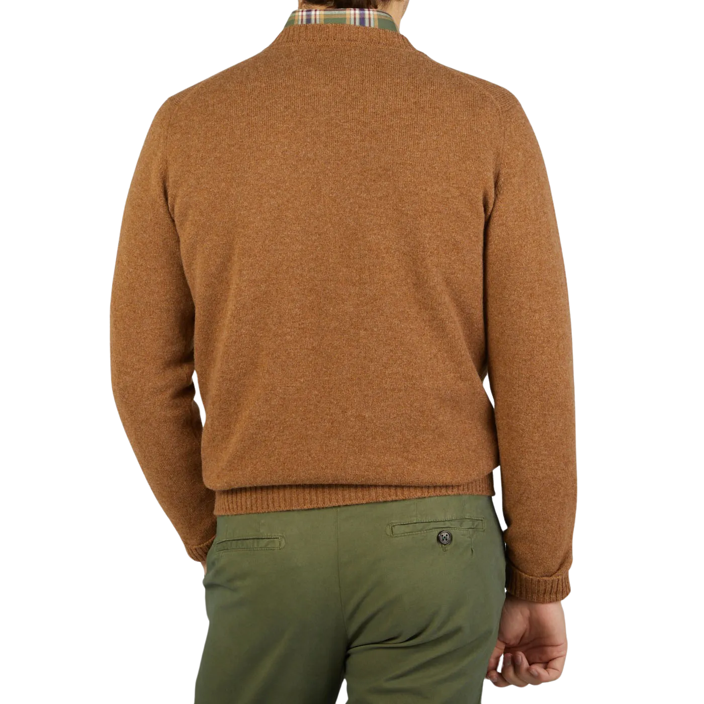 Driftwood Crew Neck Lambswool Sweater