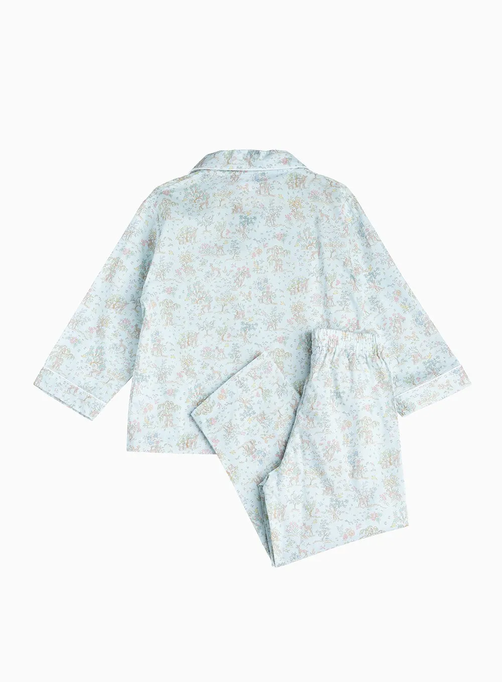 Fawn Pyjamas in Blue Etta