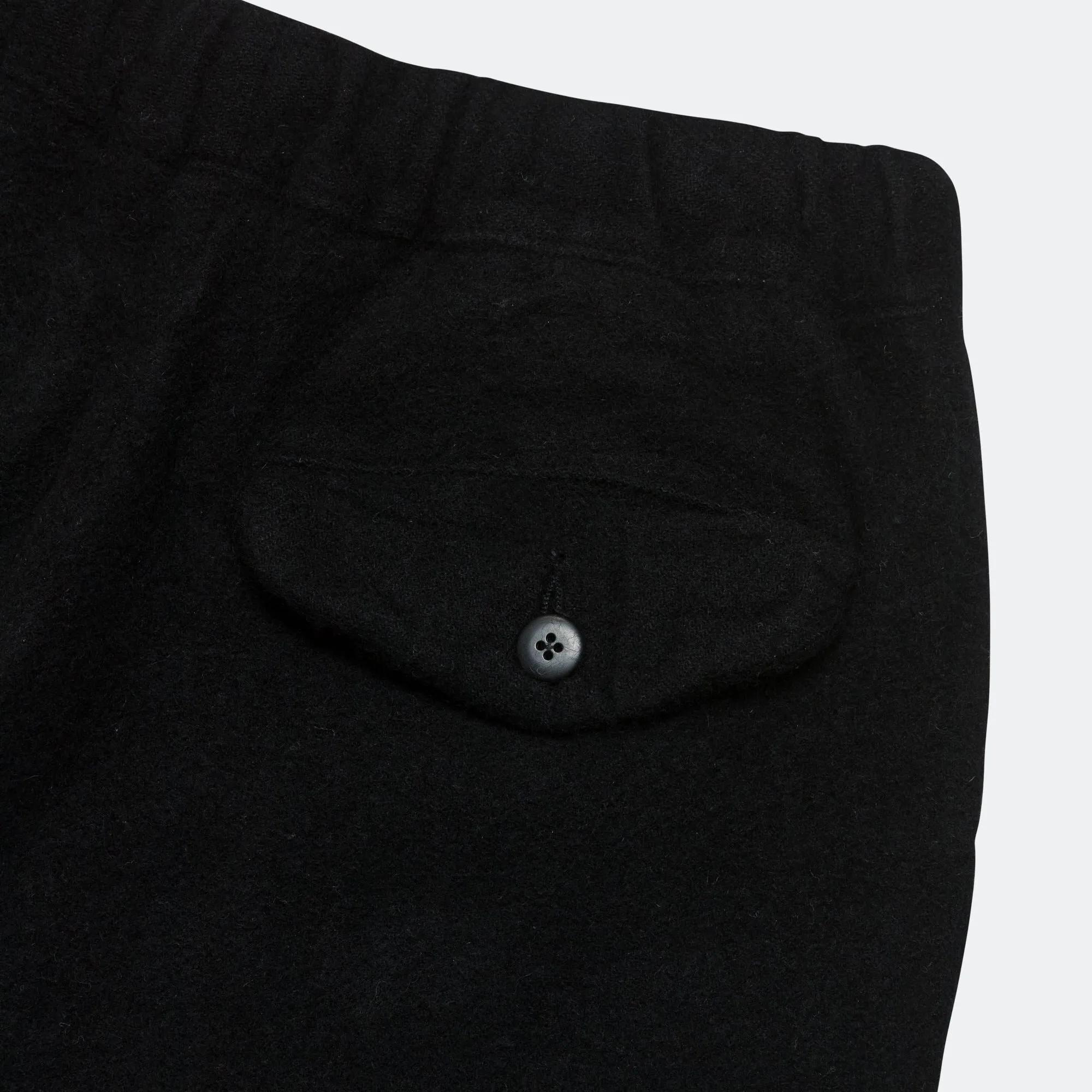 Fulling Wool CASA Pants - Black