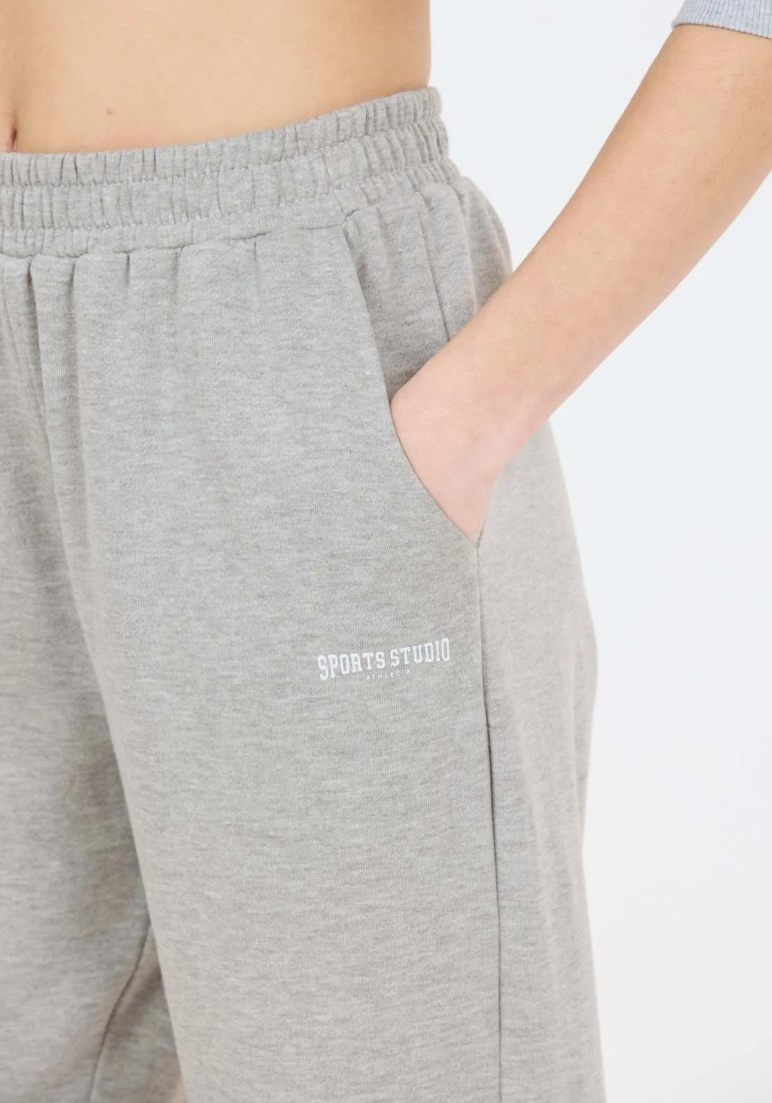 Giannis Sweat Pants - Light Grey Melange