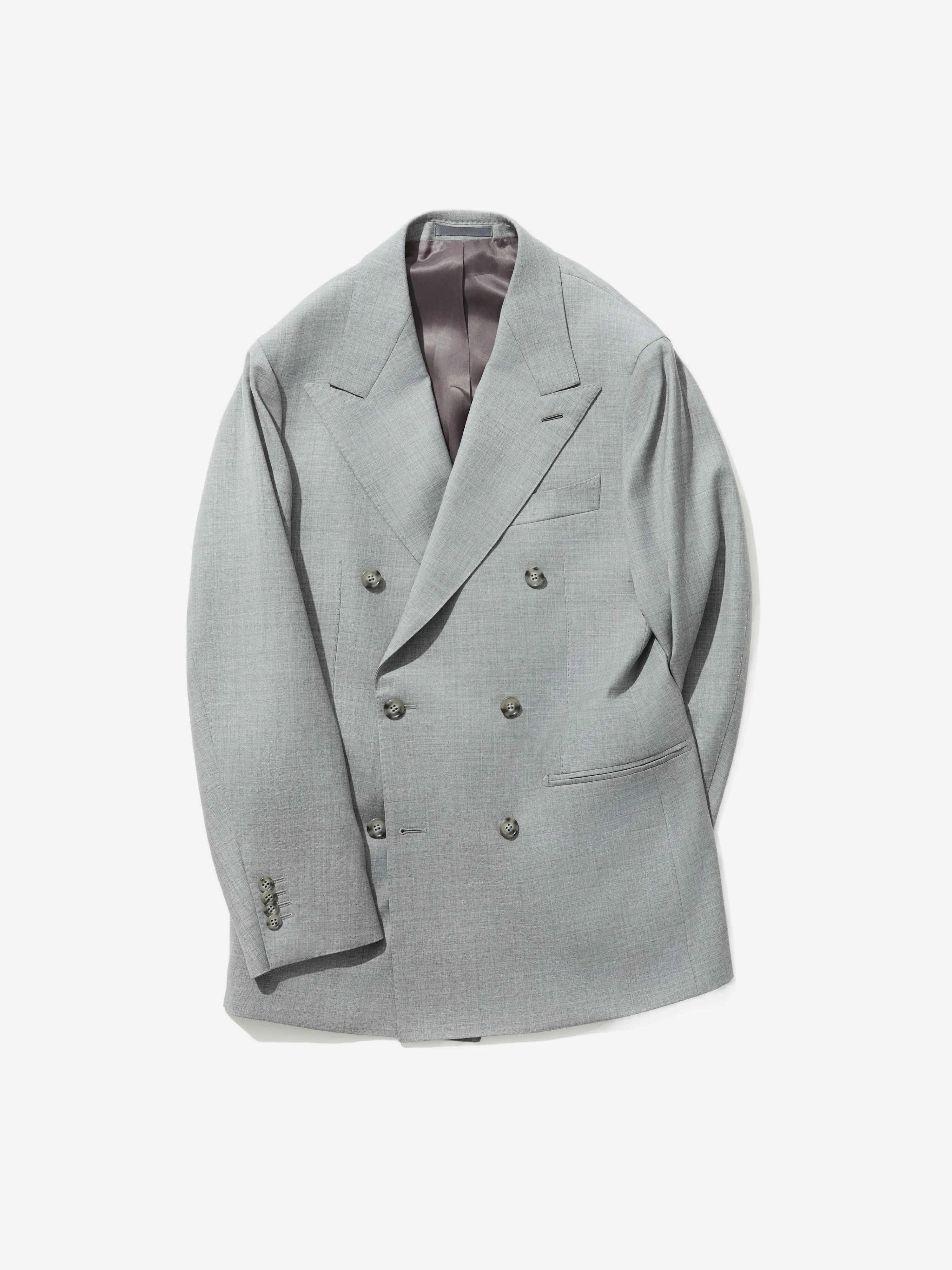 Grey S130 Wool Jacket