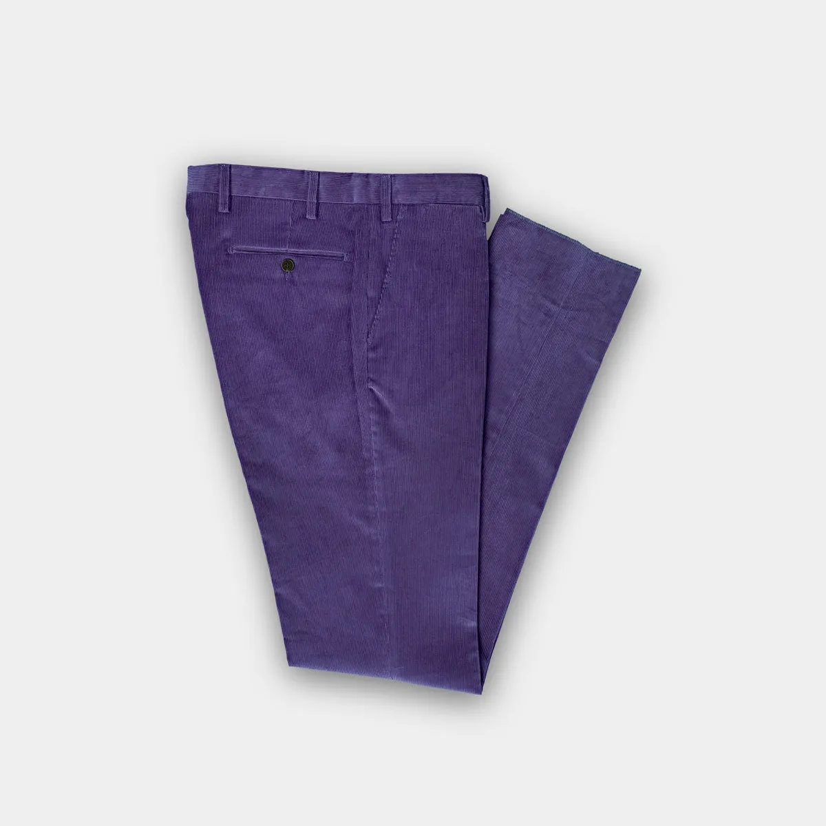 Heather Cotton Corduroy Trousers