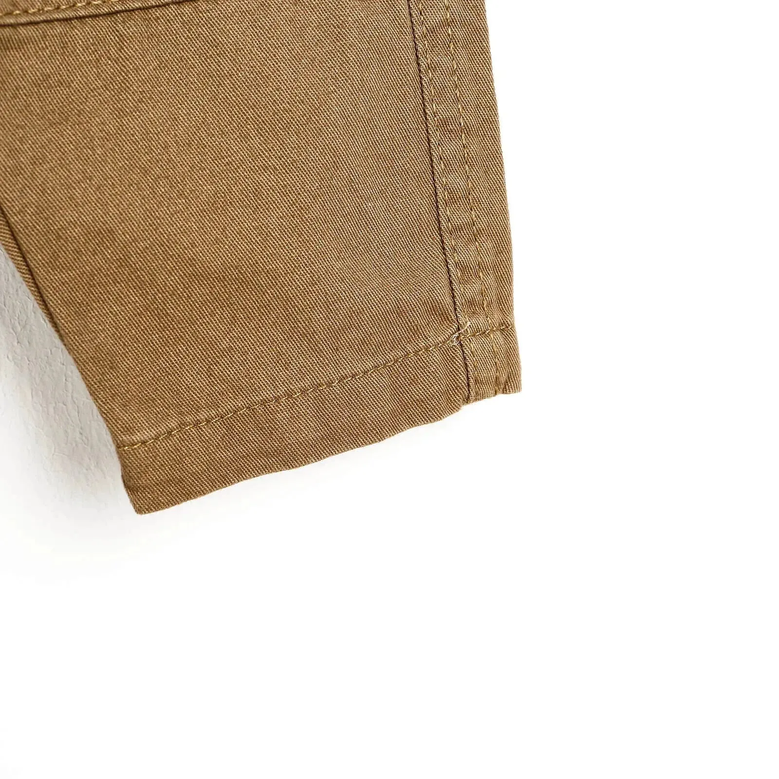 HelloBaby Basic Baby Boy Woven Pants - Light Brown