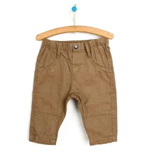 HelloBaby Basic Baby Boy Woven Pants - Light Brown