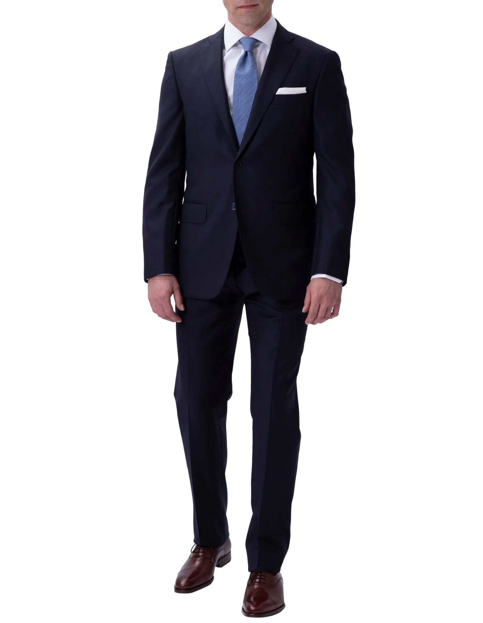 HENRY SARTORIAL Twill Suit NAVY LG