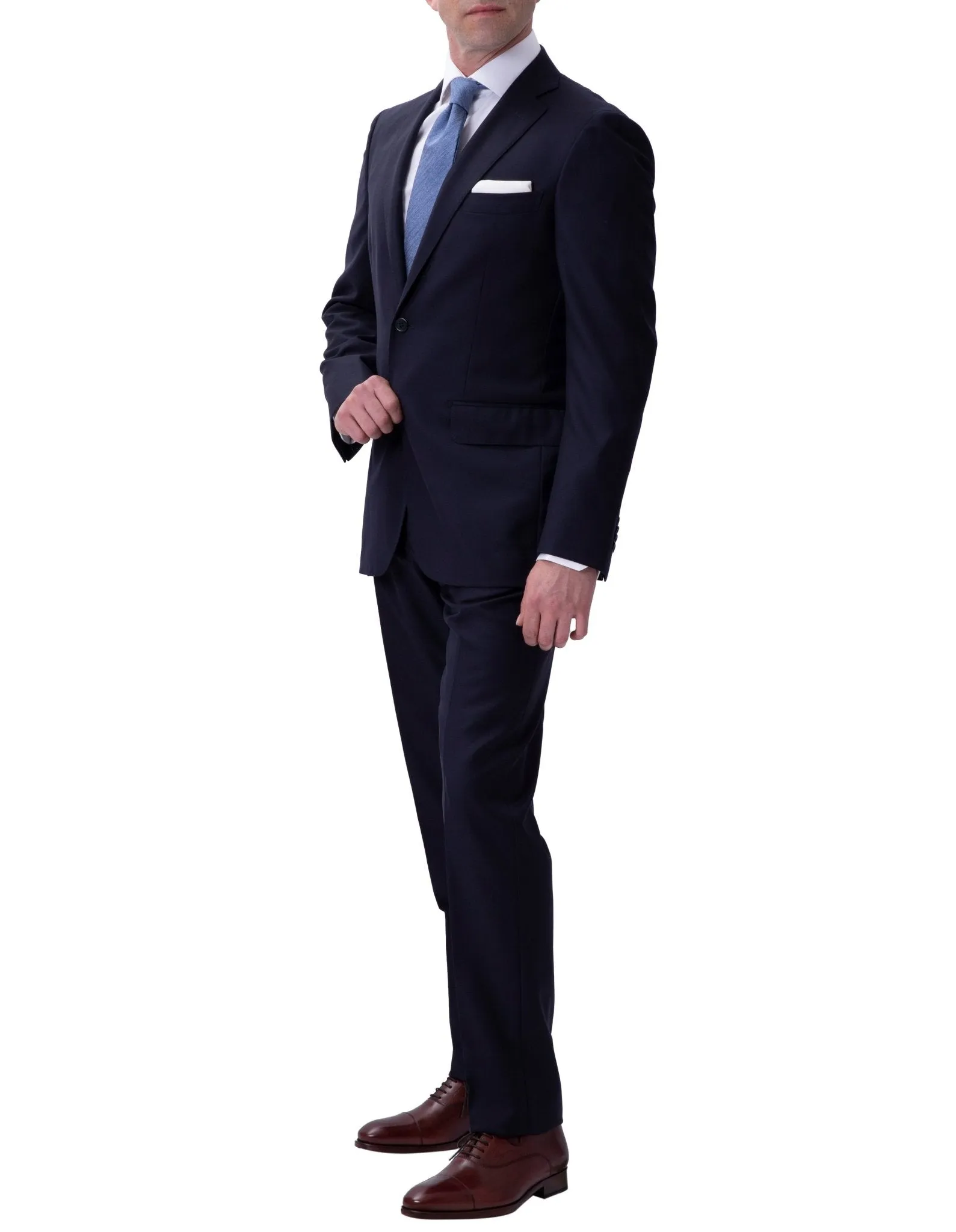 HENRY SARTORIAL Twill Suit NAVY LG