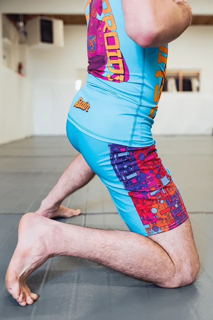 JIU-JITSU ANDROIDS - UNISEX NOGI SHORTS