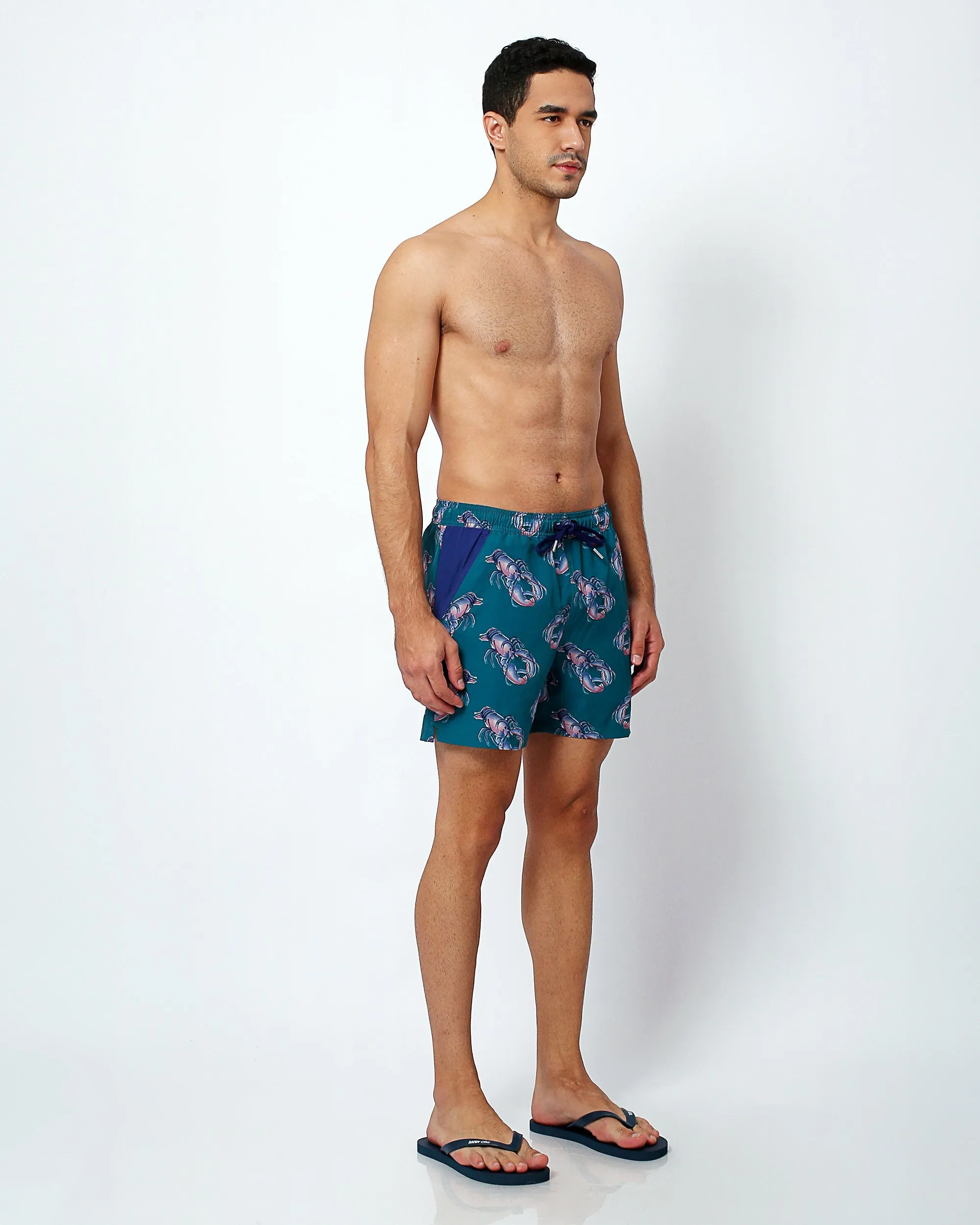 Lobsters - Swim Shorts with Waterproof Pocket