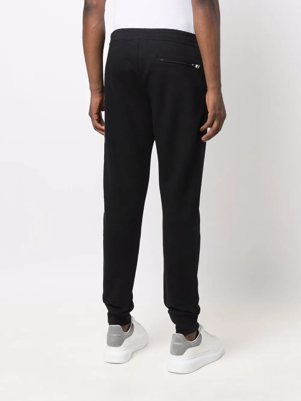 Logo-Print Cotton Track Trousers