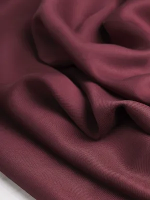 Lyocell Twill - Bordeaux