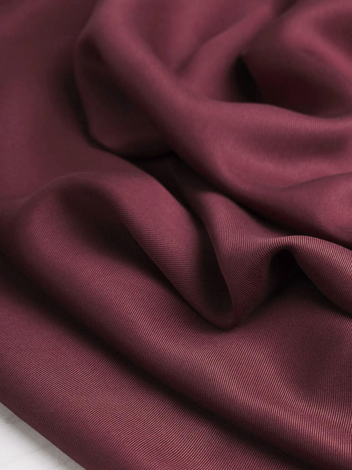 Lyocell Twill - Bordeaux