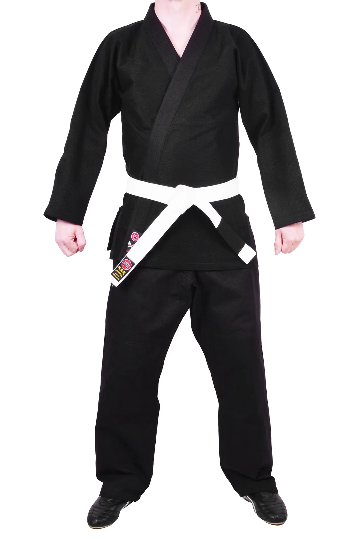 MAR-063A | Black Jiu-Jitsu Training & Competition Uniform