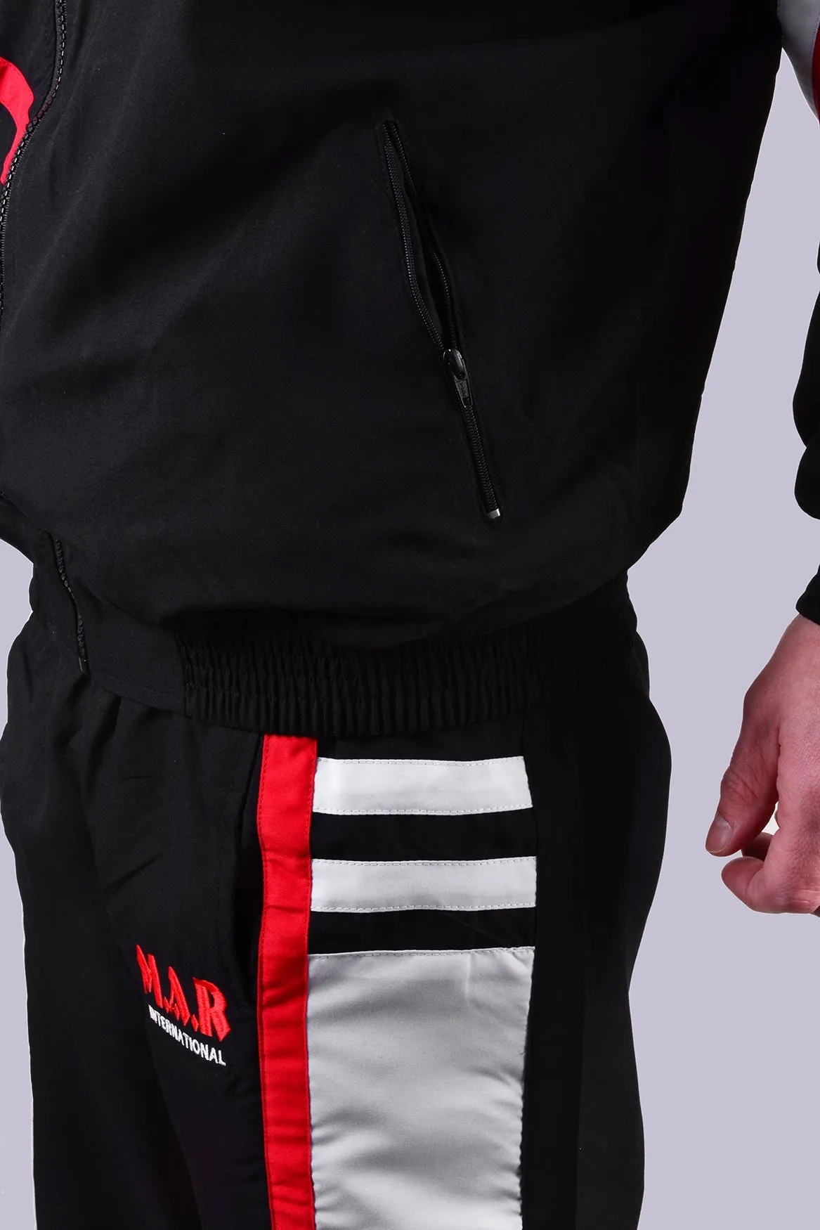 MAR-360 | Black Tracksuit Sports Uniform