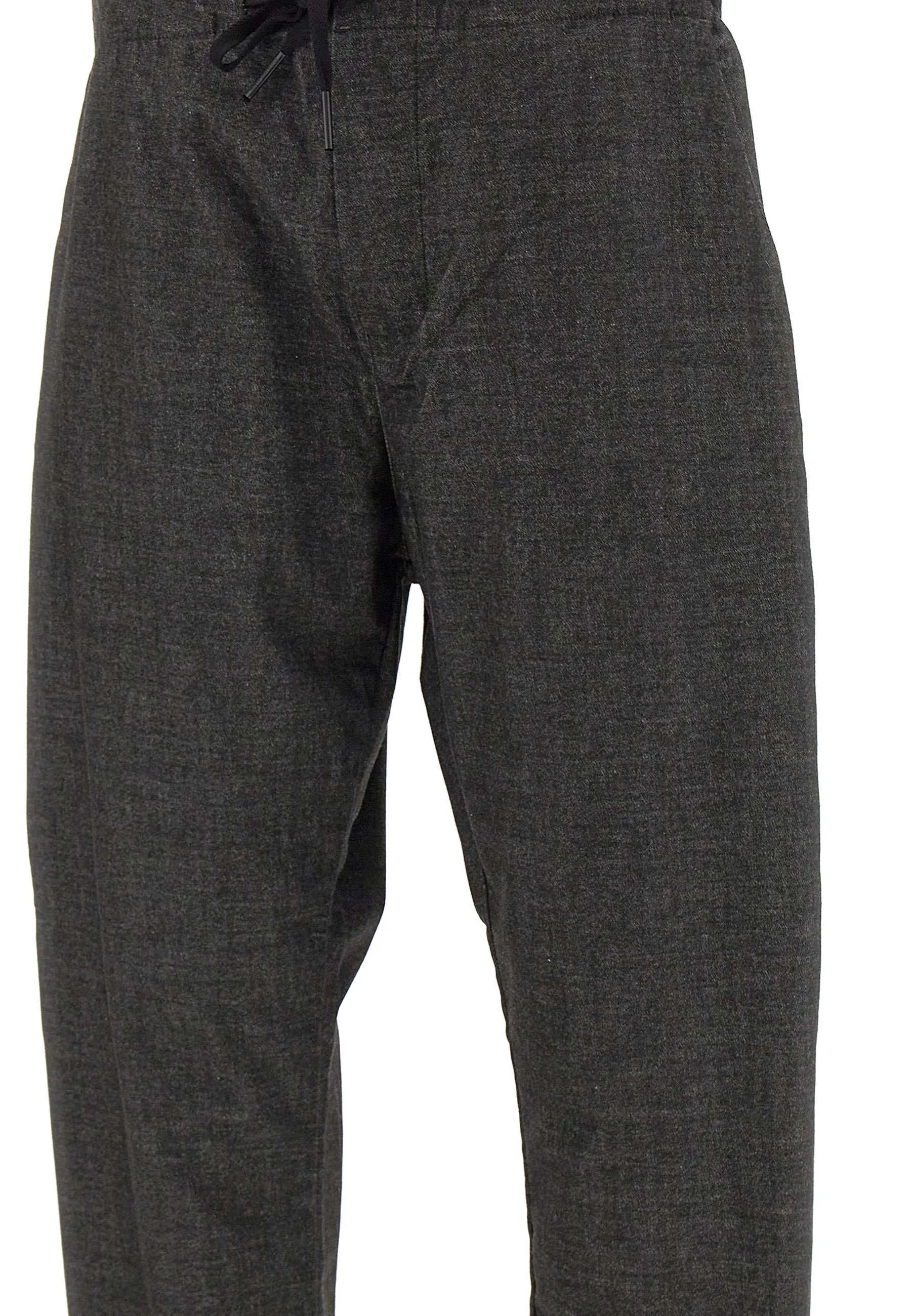 Men's Dark Grey Wide Leg Trousers