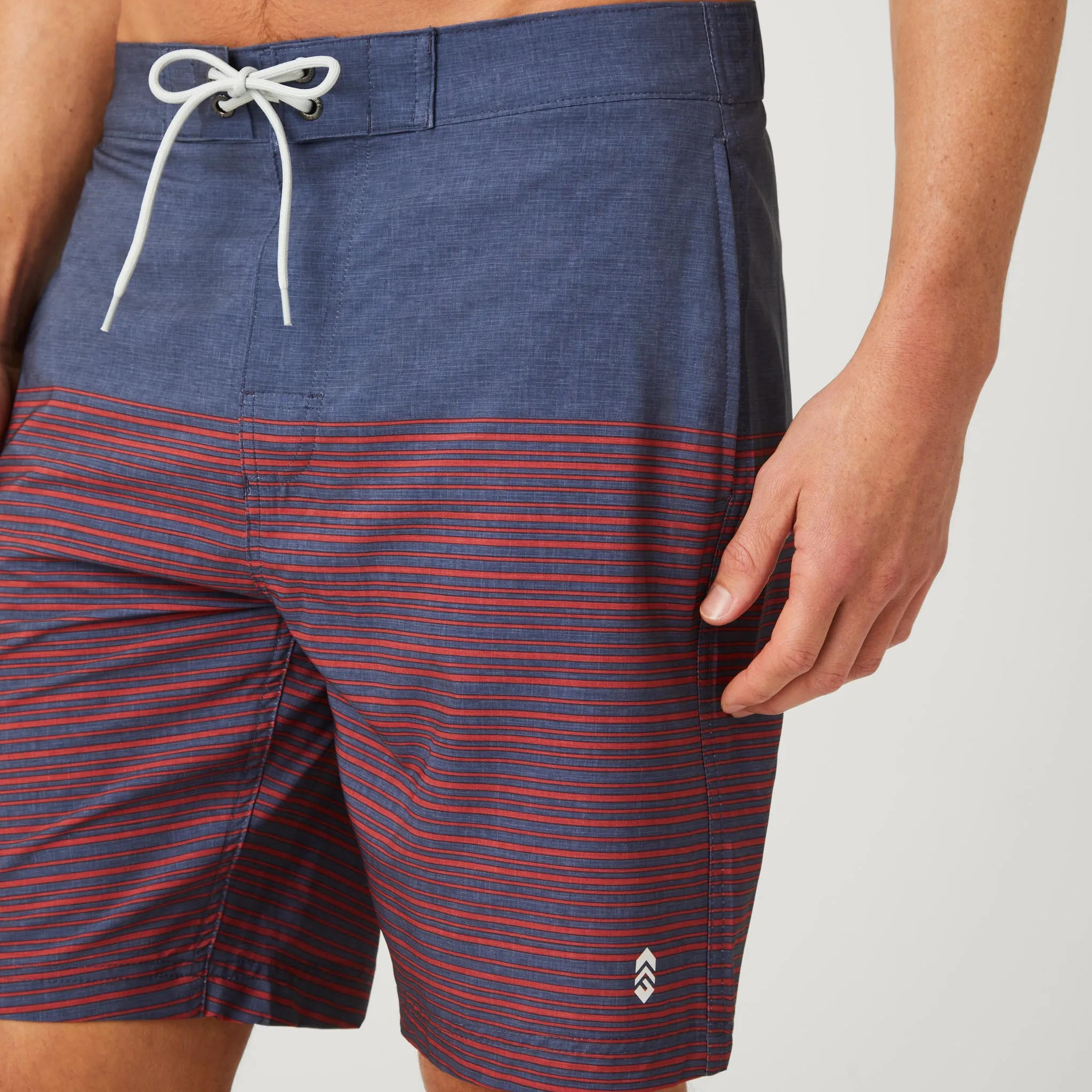 Men's Lake Side Stripe Surf Short