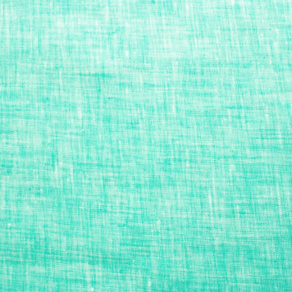 Mint & White Two-Tone Handkerchief Linen