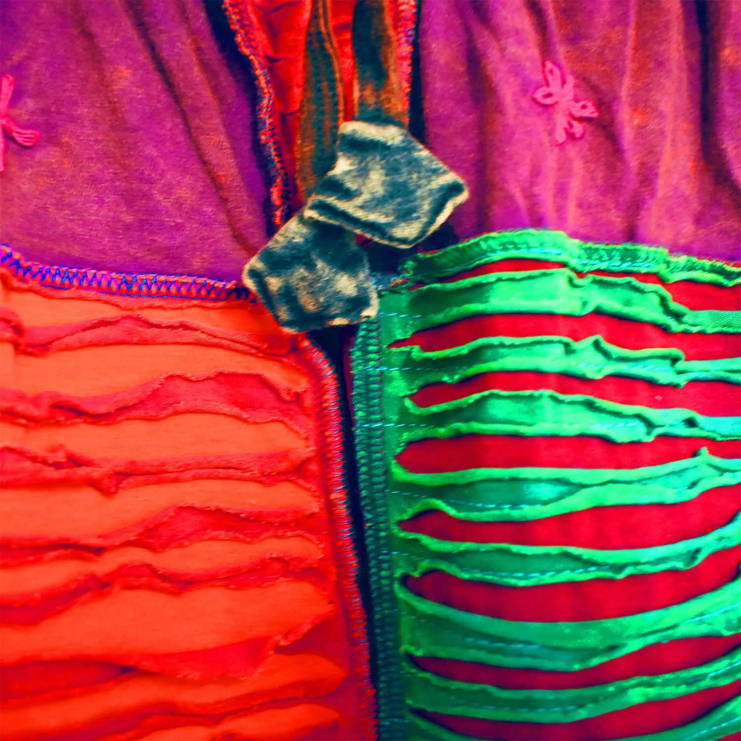 Nepalese Patchwork Multicoloured Trousers