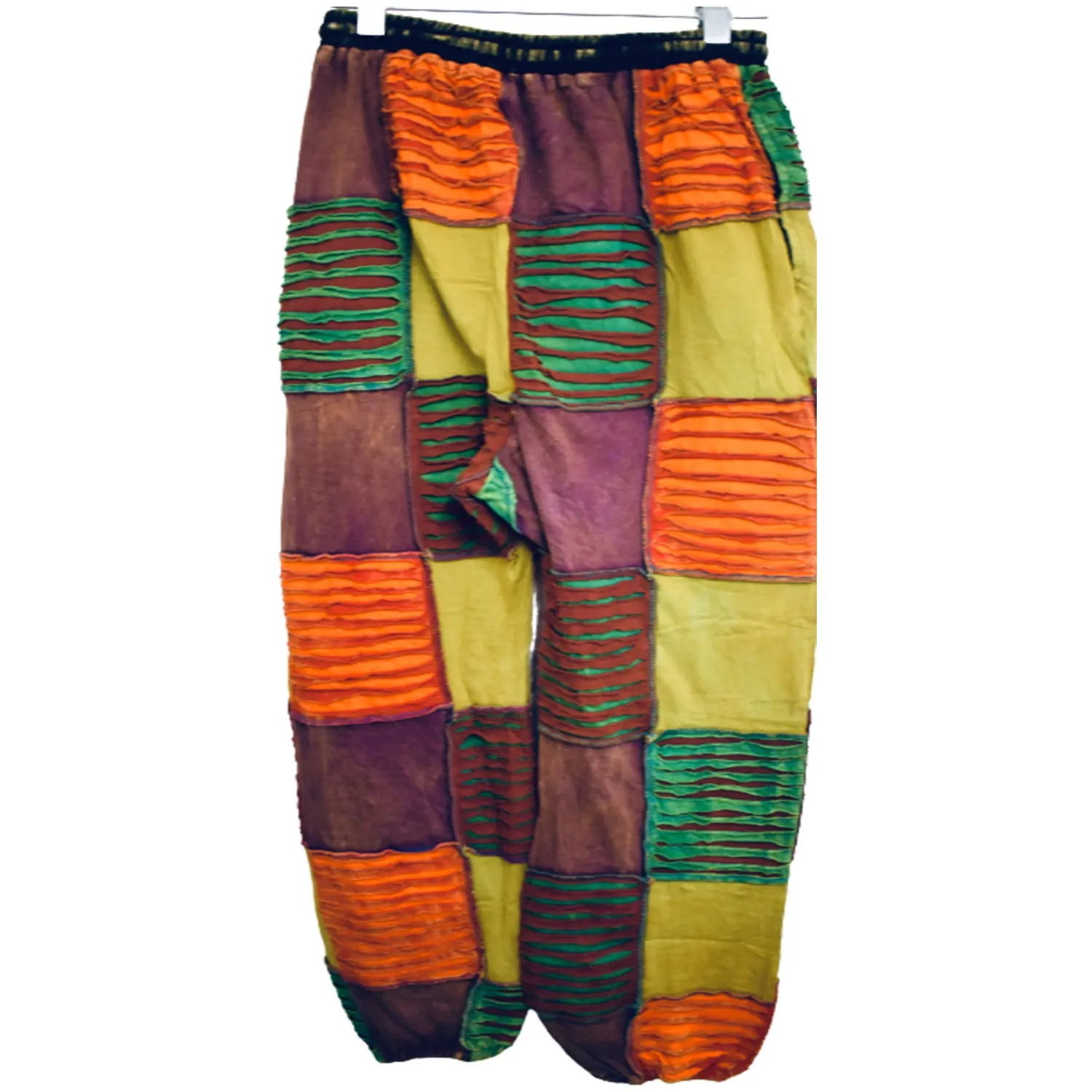 Nepalese Patchwork Multicoloured Trousers