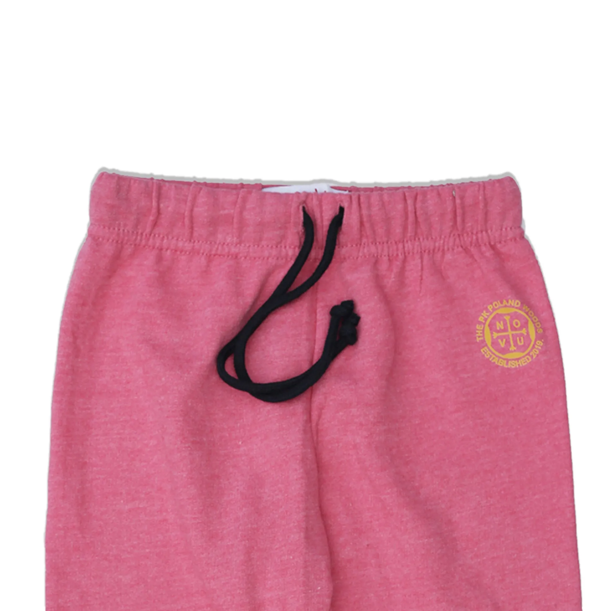 N.O.V.U - Kids 'Pink' Elasticated waist band with draw Fleece Trousers NX1182