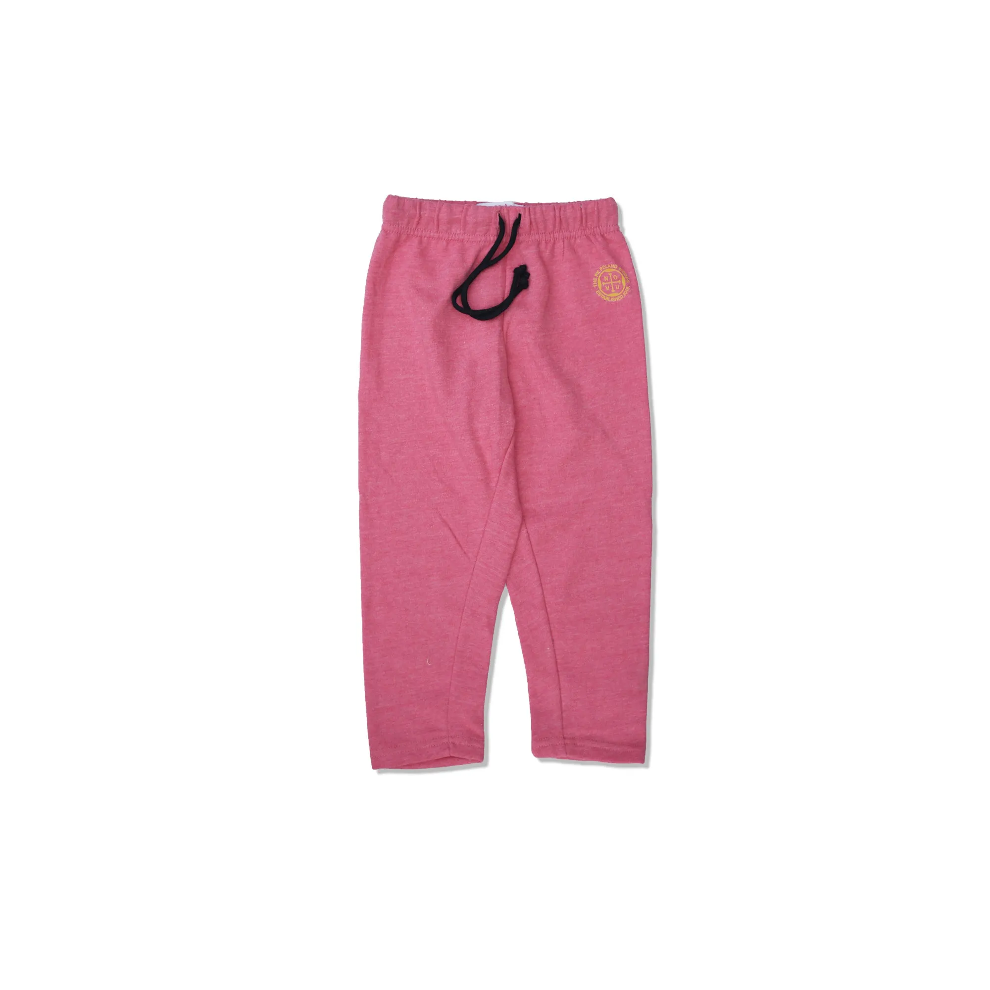 N.O.V.U - Kids 'Pink' Elasticated waist band with draw Fleece Trousers NX1182