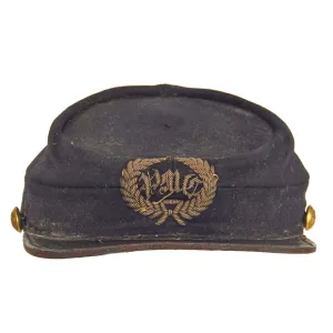 Original U.S. Late 19th to Early 20th Century Pennsylvania Military College Kepi by WM. H. Horstmann Company - West Point of Pennsylvania