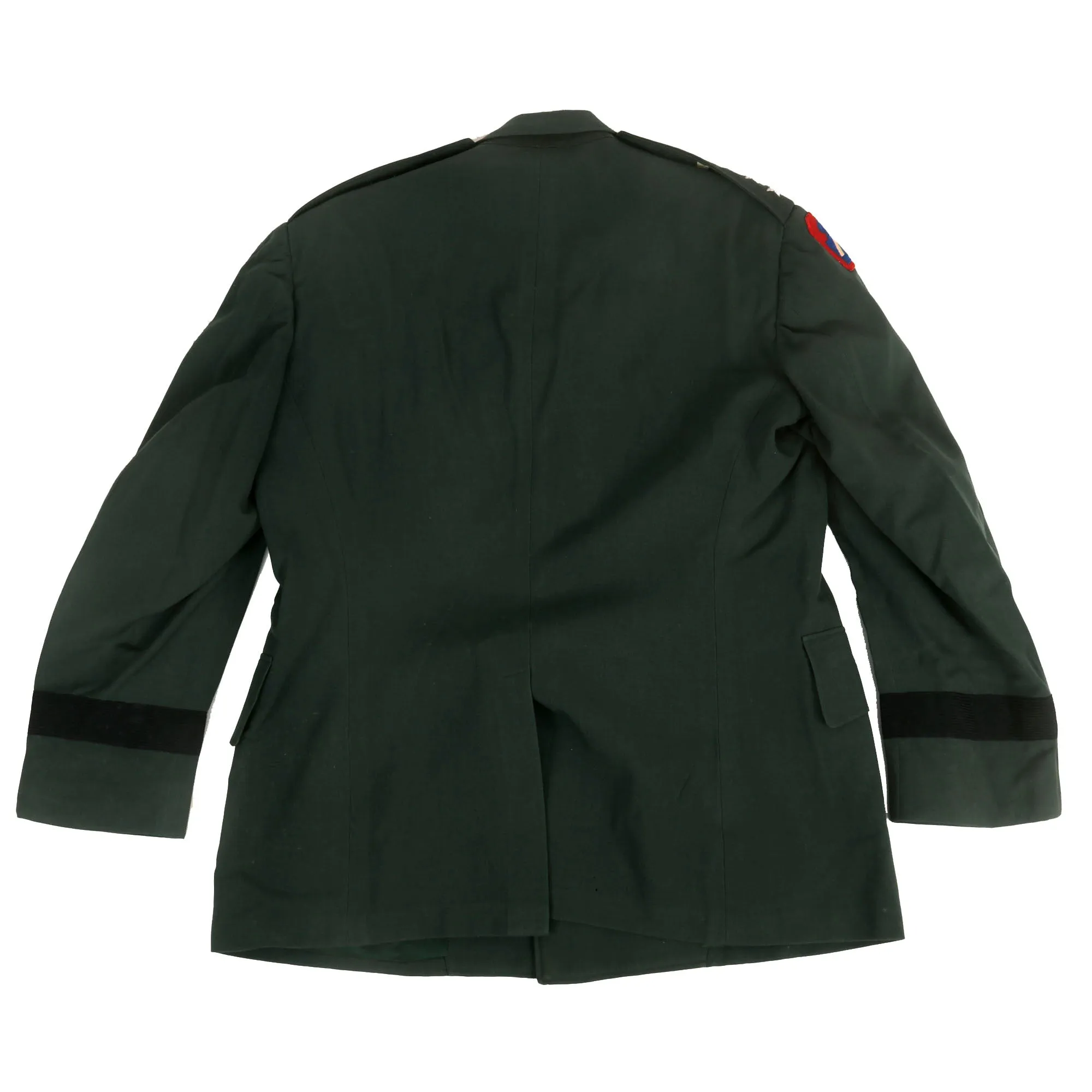 Original U.S. Vietnam War Army General Robert Jefferson Wood Class A Green Service Uniform - “Founding Father” of NATO and SHAP - with Extensive Research