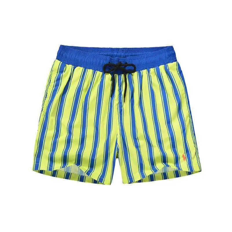 PRL Simple Fashion Green and Blue Shorts