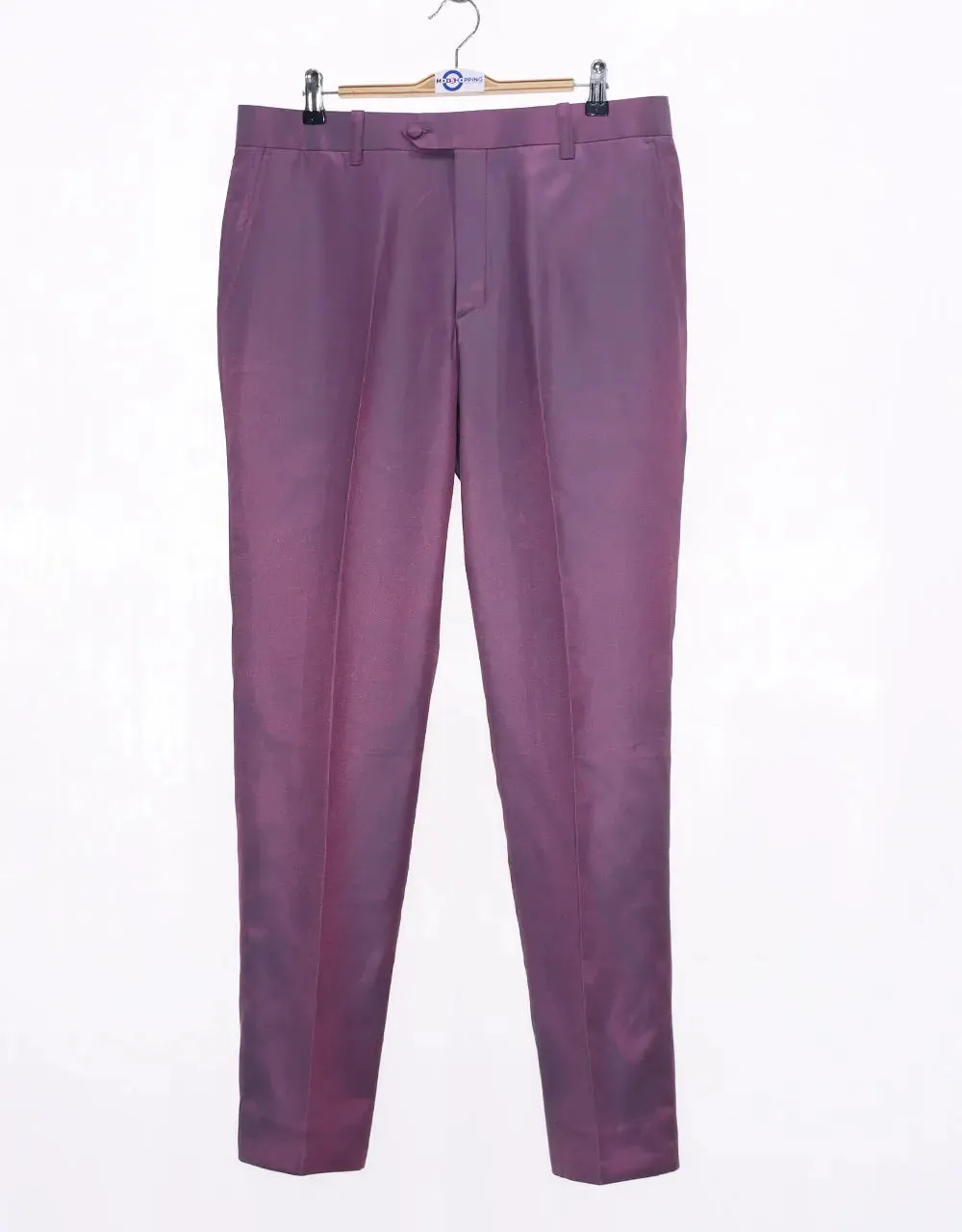 Purple and Sky Two Tone Trouser