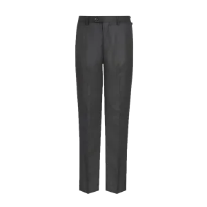 Regular Fit Boys School Trousers - Black