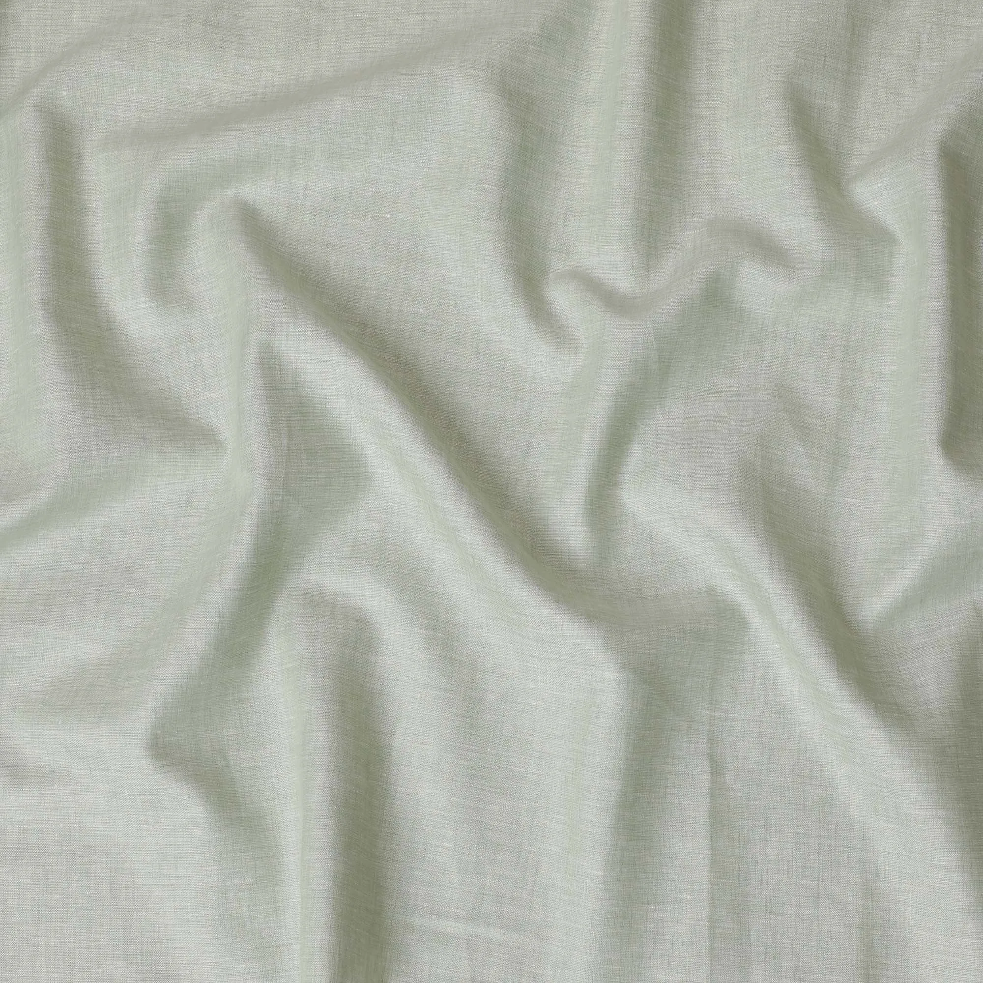 Sage Green Plain Premium Pure Linen Fabric - 60 Lea Quality, 140 cm Width-D19934